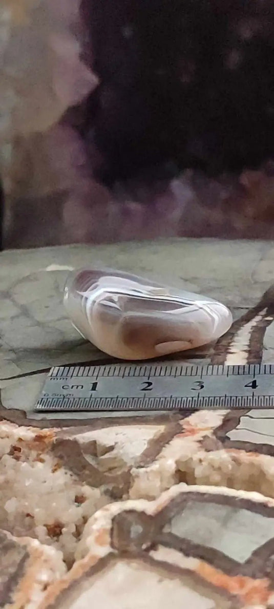 Agate du Botswana Afrique pierre roulée Grade A++++ Agate du Botswana pierre roulée