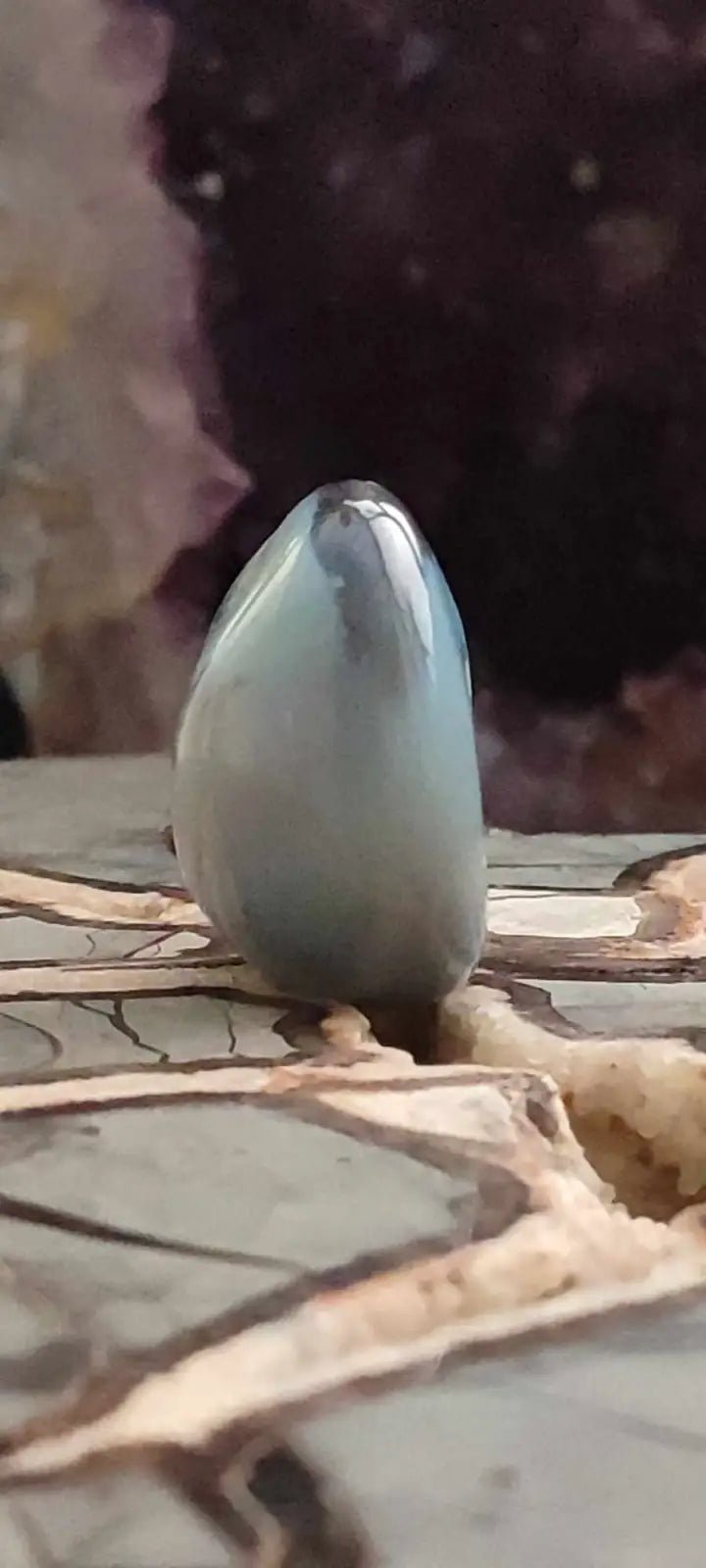 Load image into Gallery viewer, Agate du Botswana Afrique pierre roulée Grade A++++ Agate du Botswana pierre roulée
