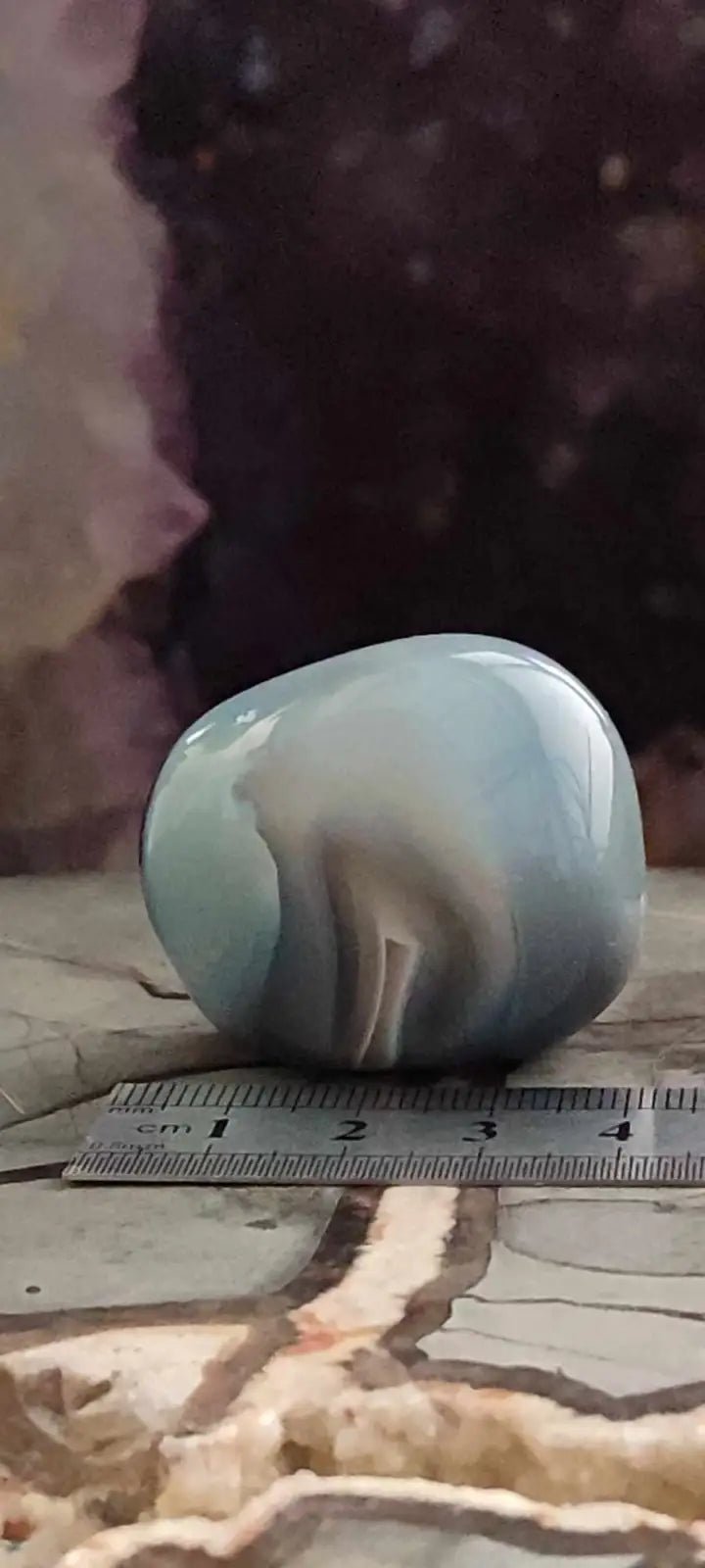 Load image into Gallery viewer, Agate du Botswana Afrique pierre roulée Grade A++++ Agate du Botswana pierre roulée
