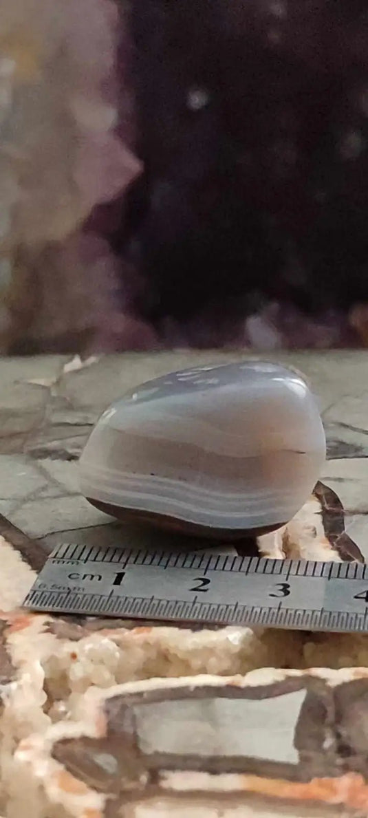 Agate du Botswana Afrique pierre roulée Grade A++++ Agate du Botswana pierre roulée