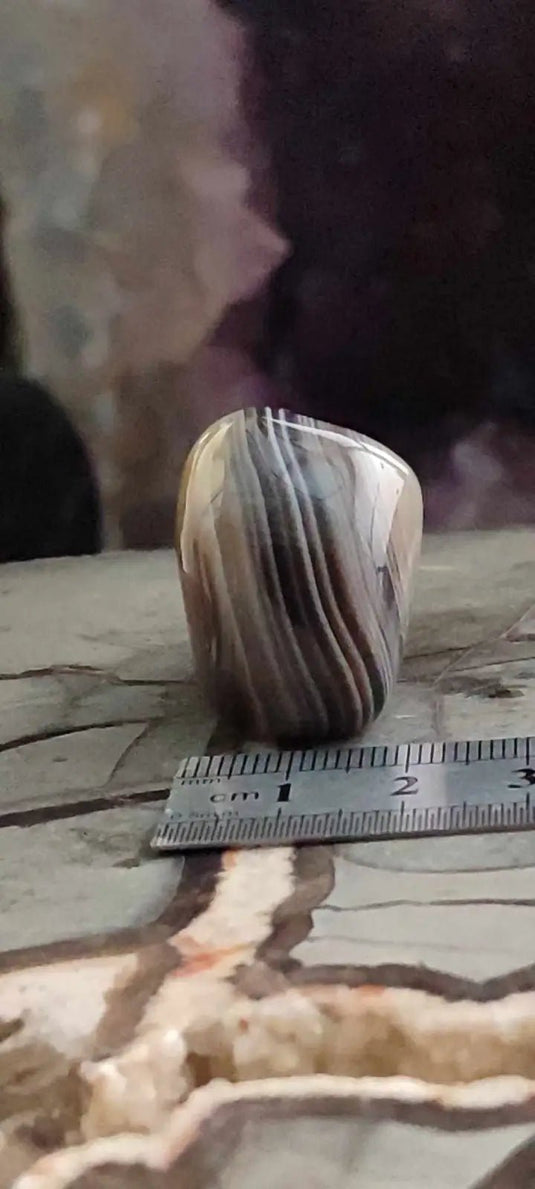 Agate du Botswana Afrique pierre roulée Grade A++++ Agate du Botswana pierre roulée