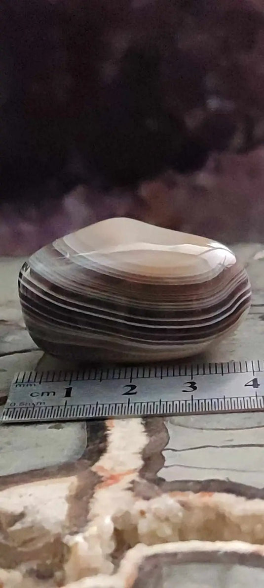 Agate du Botswana Afrique pierre roulée Grade A++++ Agate du Botswana pierre roulée