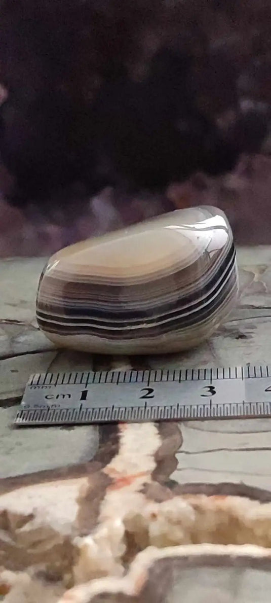 Agate du Botswana Afrique pierre roulée Grade A++++ Agate du Botswana pierre roulée