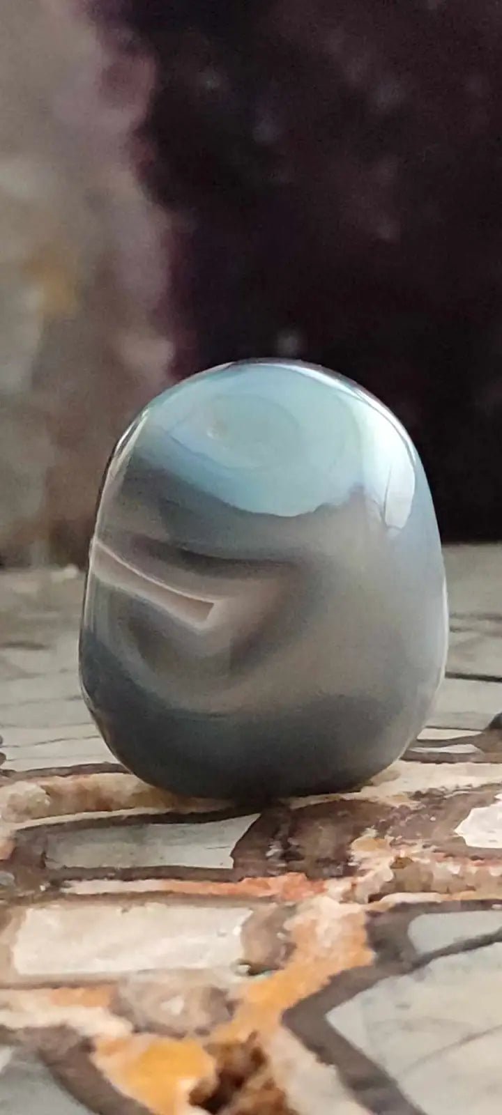 Load image into Gallery viewer, Agate du Botswana Afrique pierre roulée Grade A++++ Agate du Botswana pierre roulée
