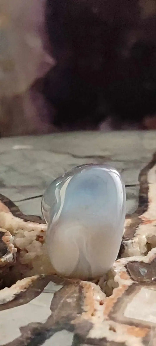 Agate du Botswana Afrique pierre roulée Grade A++++ Agate du Botswana pierre roulée