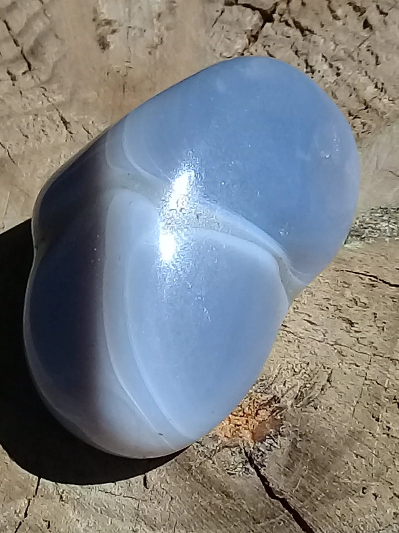 Загрузить изображение в просмотрщик галереи, Agate du Botswana Grade A ++++ pierre roulée Agate du Botswana pierre roulée Dans la besace du p&#39;tit Poucet...   
