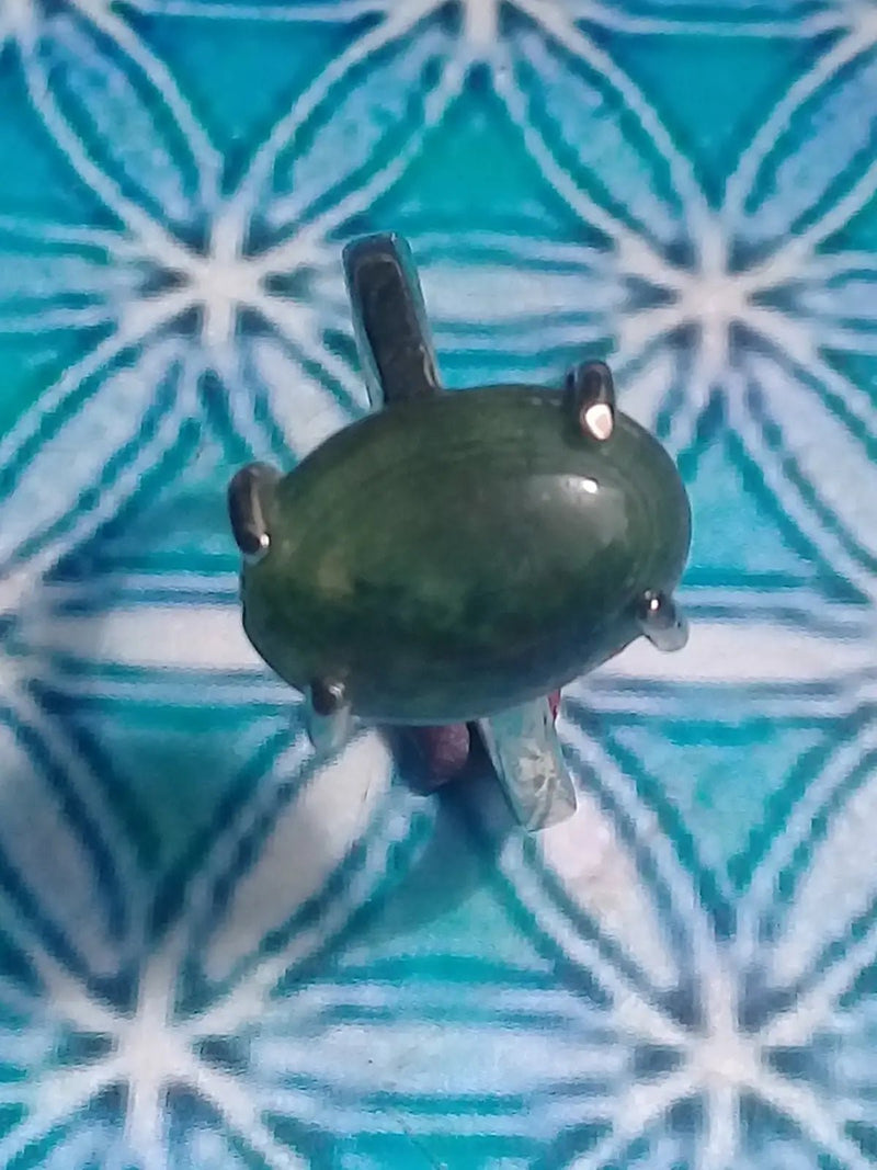 Load image into Gallery viewer, Agate Mousse bague montée sur argent 925 Grade A +++ Diamètre 17 Bague Agate mousse Diam 17
