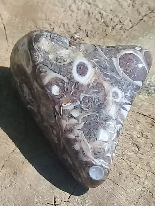 Agate Turitelle d’Uruguay pierre roulée Grade A++++ Agate Turitelle pierre roulée