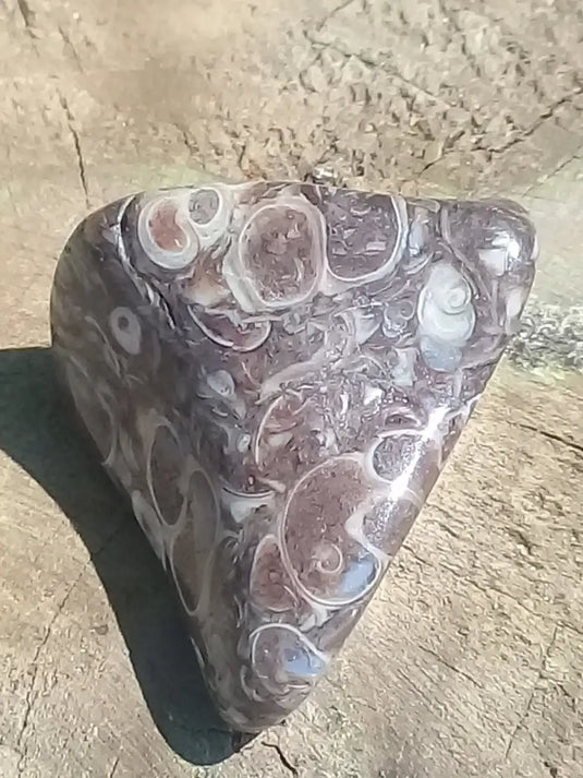 Agate Turitelle d’Uruguay pierre roulée Grade A++++ Agate Turitelle pierre roulée