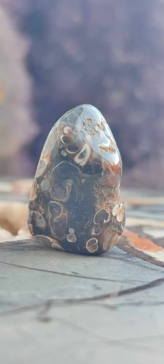 Agate Turitelle d’Uruguay pierre roulée Grade A++++ Agate Turitelle pierre roulée