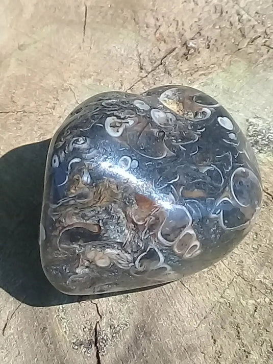 Agate Turitelle d’Uruguay pierre roulée Grade A++++ Agate Turitelle pierre roulée