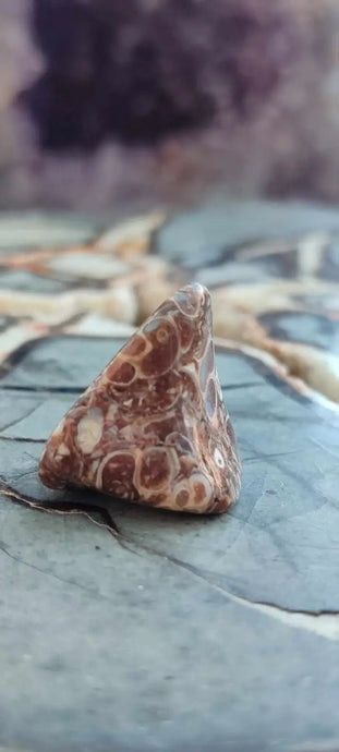 Agate Turitelle d’Uruguay pierre roulée Grade A++++ Agate Turitelle pierre roulée