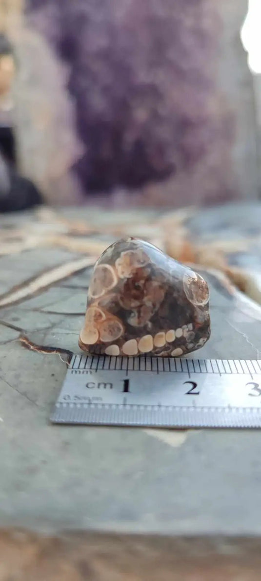 Agate Turitelle d’Uruguay pierre roulée Grade A++++ Agate Turitelle pierre roulée