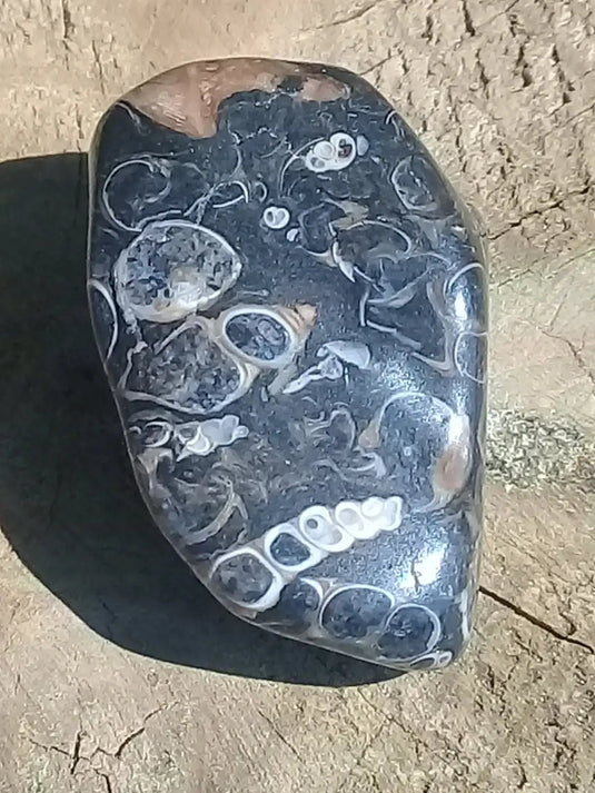 Agate Turitelle d’Uruguay pierre roulée Grade A++++ Agate Turitelle pierre roulée