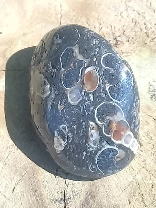 Agate Turitelle d’Uruguay pierre roulée Grade A++++ Agate Turitelle pierre roulée