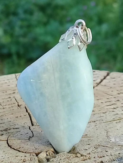 Aigue-Marine pendentif Grade A +++ (Fourni avec cordon) Aigue-Marine pendentif