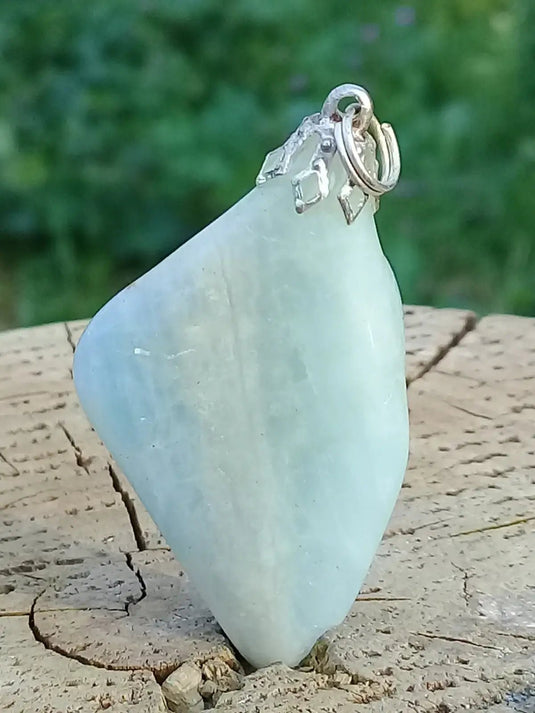 Aigue-Marine pendentif Grade A +++ (Fourni avec cordon) Aigue-Marine pendentif