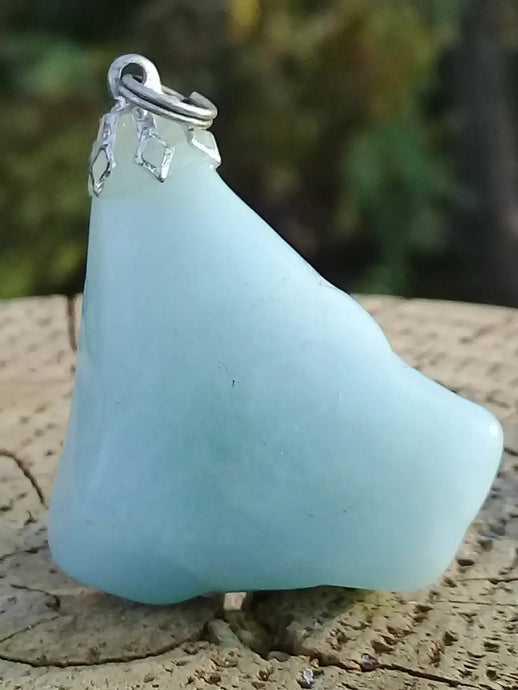 Aigue-Marine pendentif Grade A +++ (Fourni avec cordon) Aigue-Marine pendentif