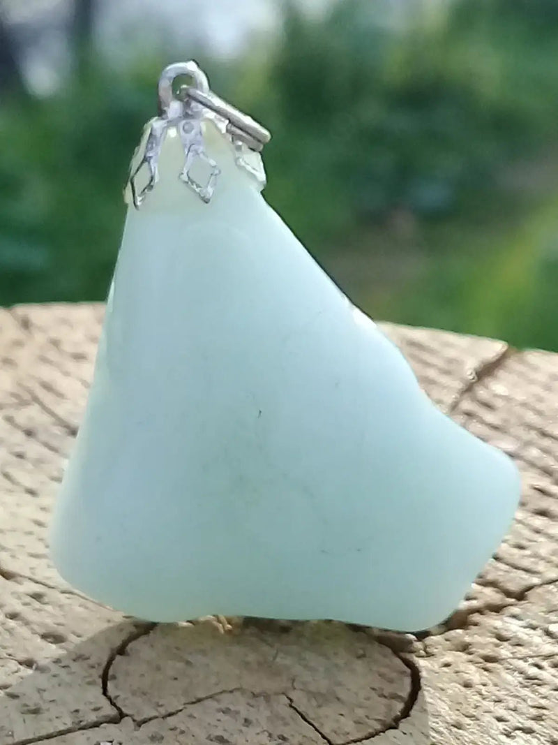 Chargez l&#39;image dans la visionneuse de la galerie, Aigue-Marine pendentif Grade A +++ (Fourni avec cordon) Aigue-Marine pendentif
