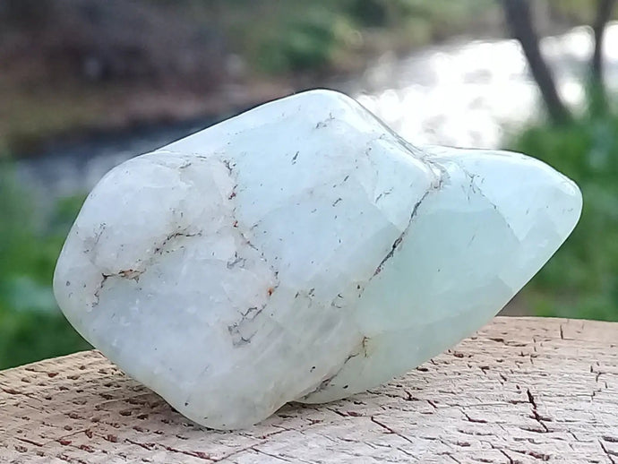 Aigue marine pierre roulée Grade A ++++ Aigue-Marine pierre roulée