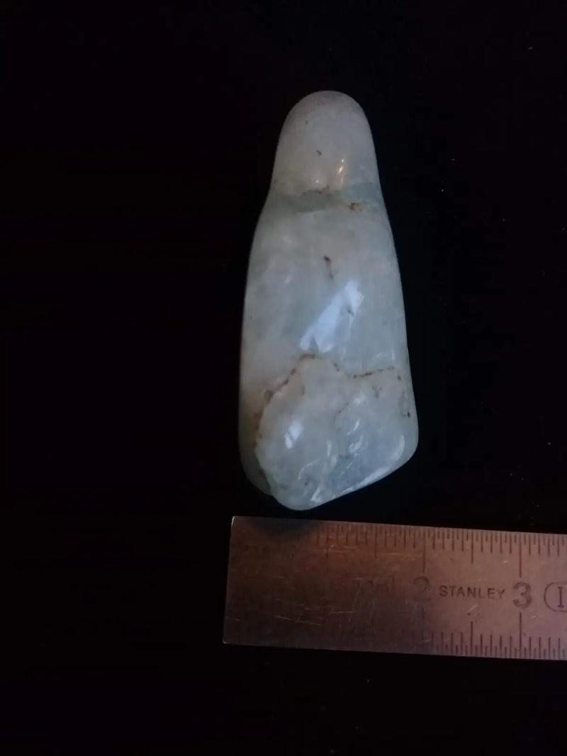 Load image into Gallery viewer, Aigue marine pierre roulée Grade A ++++ Aigue-Marine pierre roulée
