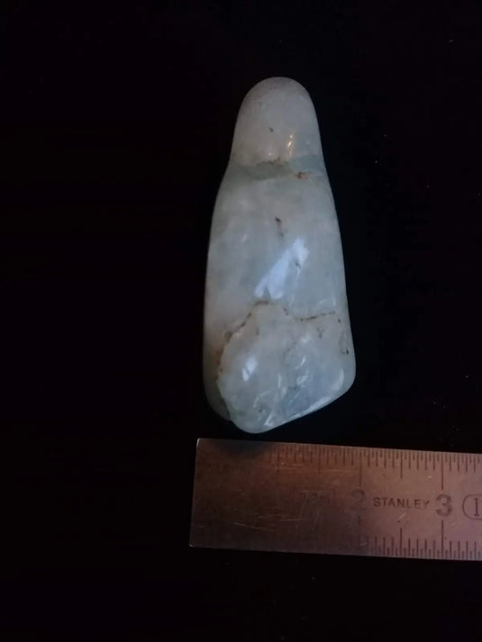 Aigue marine pierre roulée Grade A ++++ Aigue-Marine pierre roulée