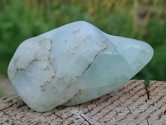 Aigue marine pierre roulée Grade A ++++ Aigue-Marine pierre roulée