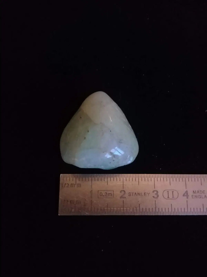 Load image into Gallery viewer, Aigue marine pierre roulée Grade A ++++ Aigue-Marine pierre roulée
