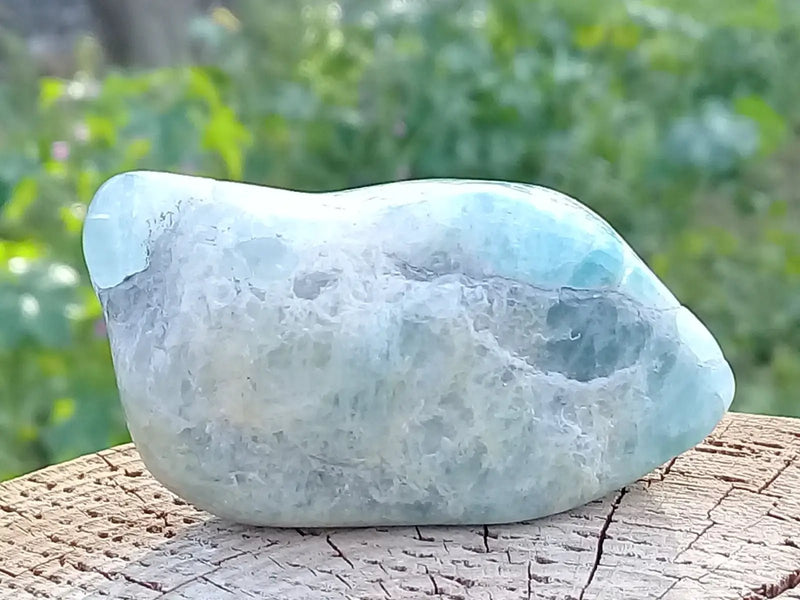 Chargez l&#39;image dans la visionneuse de la galerie, Aigue marine pierre roulée Grade A ++++ Aigue marine pierre roulée
