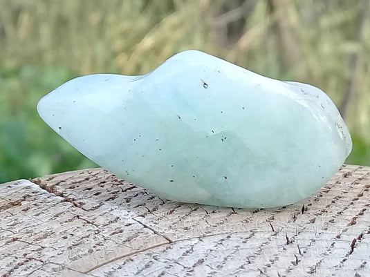 Aigue marine pierre roulée Grade A ++++ Aigue-Marine pierre roulée