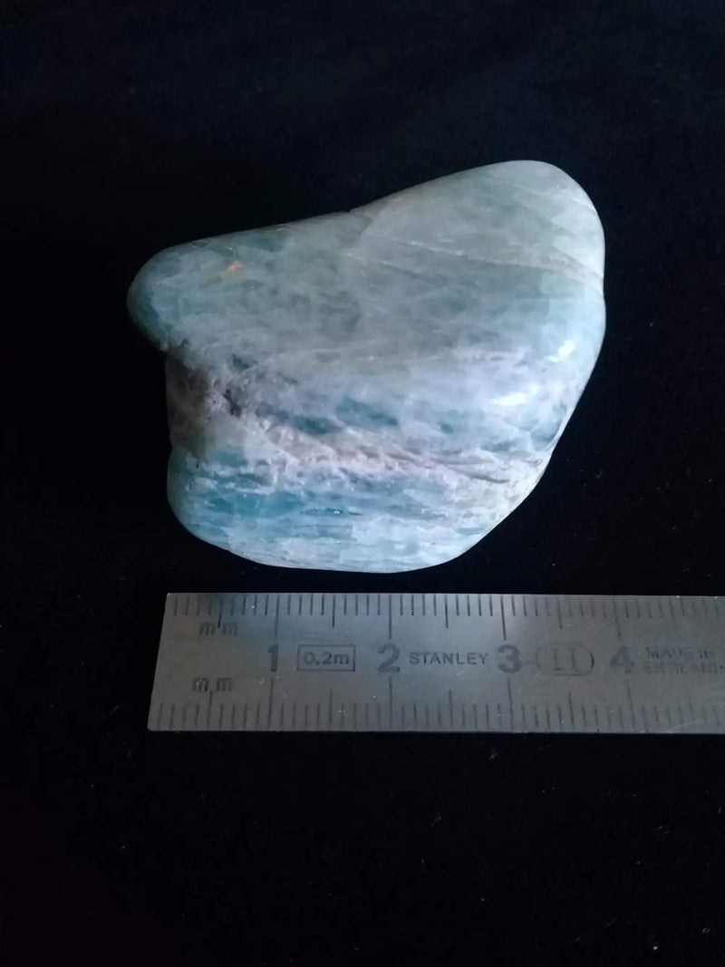 Load image into Gallery viewer, Aigue marine pierre roulée Grade A ++++ Aigue-Marine pierre roulée
