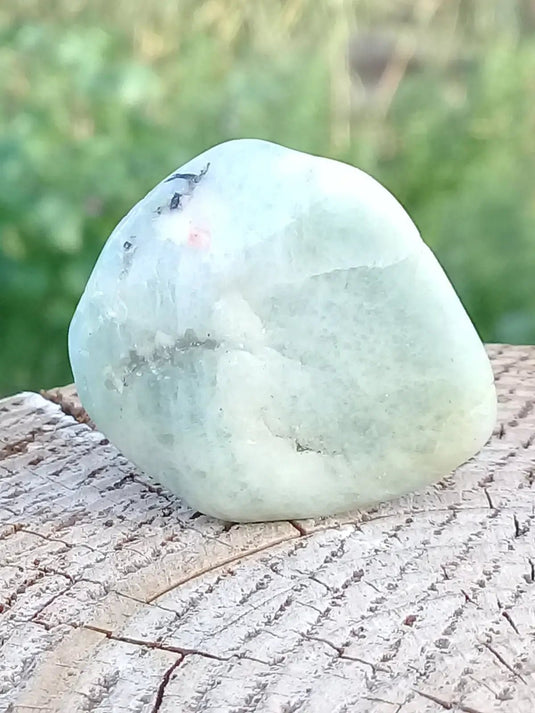 Aigue marine pierre roulée Grade A ++++ Aigue-Marine pierre roulée