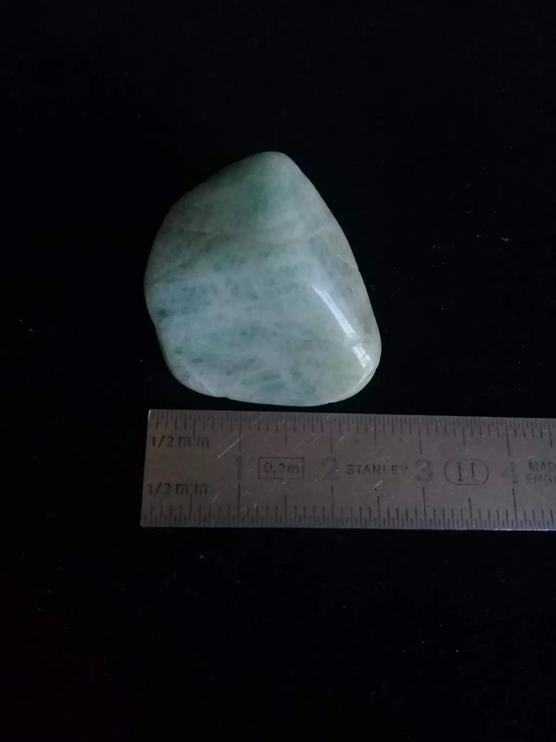 Load image into Gallery viewer, Aigue marine pierre roulée Grade A ++++ Aigue-Marine pierre roulée
