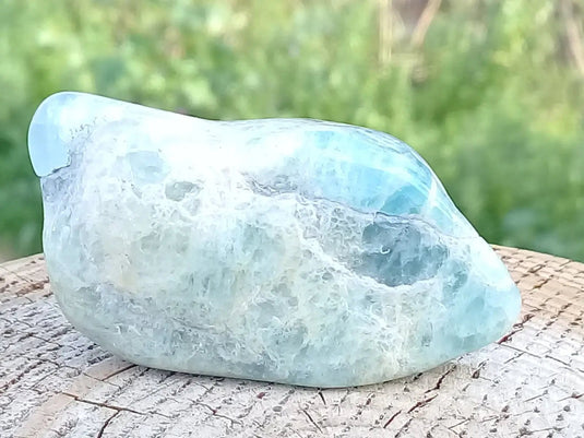 Aigue marine pierre roulée Grade A ++++ Aigue marine pierre roulée