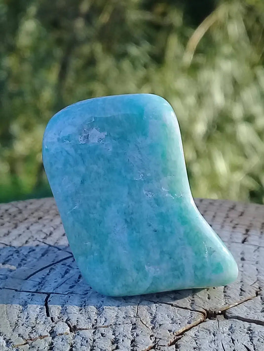 Amazonite du Brésil pierre roulée Grade A++++ Amazonite du Brésil pierre roulée