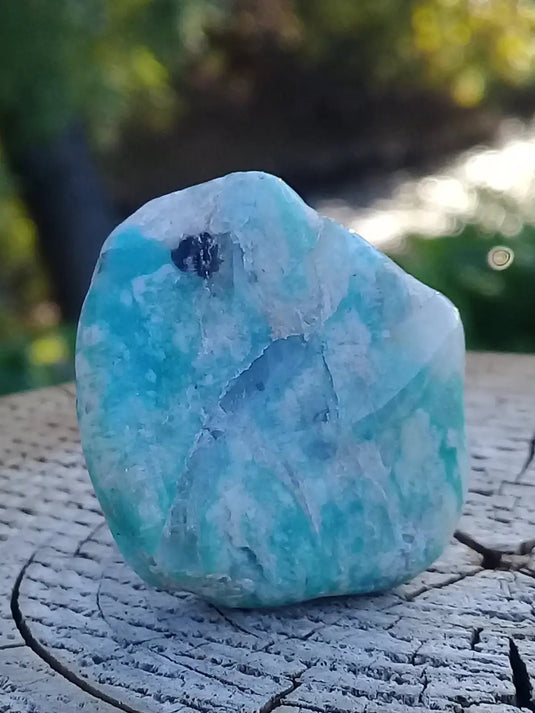 Amazonite du Canada pierre roulée Grade A+++ Amazonite du Canada pierre roulée