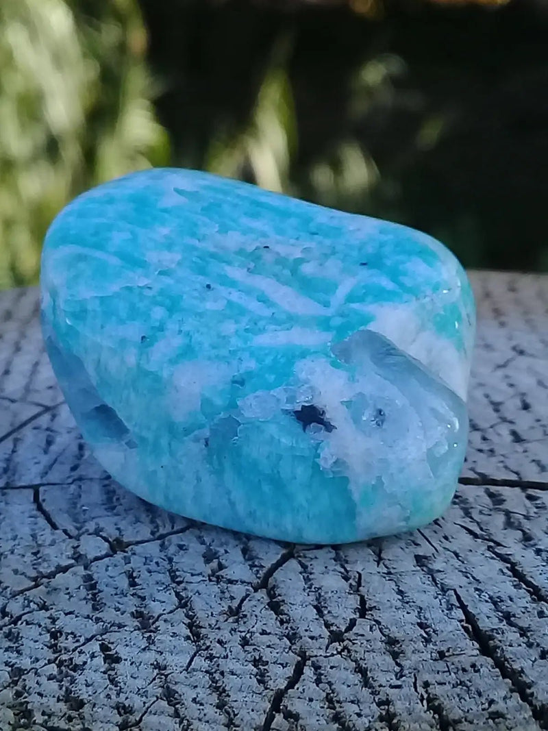 Chargez l'image dans la visionneuse de la galerie, Amazonite du Canada pierre roulée Grade A++++ Amazonite du Canada pierre roulée
