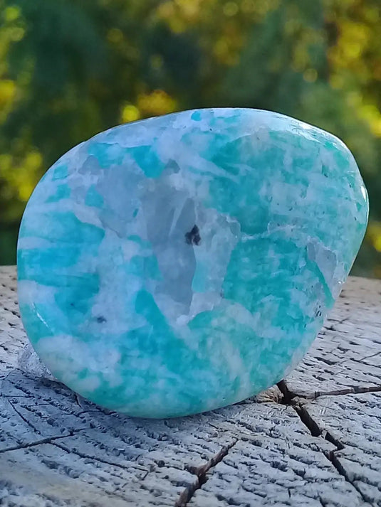 Amazonite du Canada pierre roulée Grade A++++ Amazonite du Canada pierre roulée