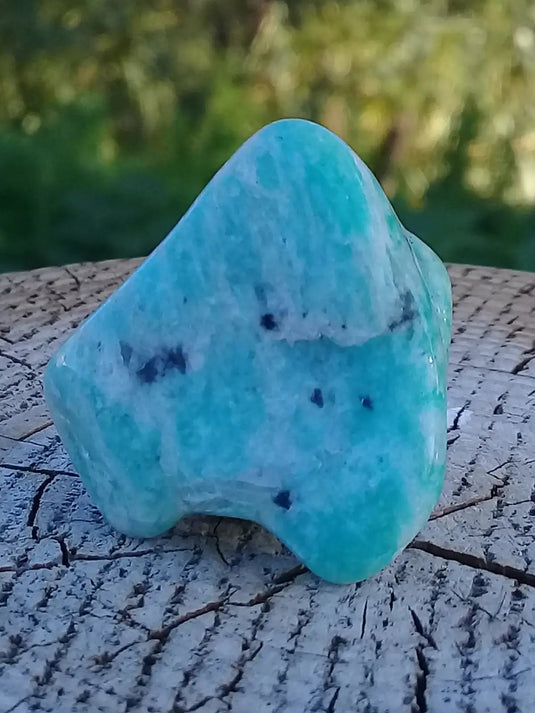 Amazonite du Canada pierre roulée Grade A++++ Amazonite du Canada pierre roulée