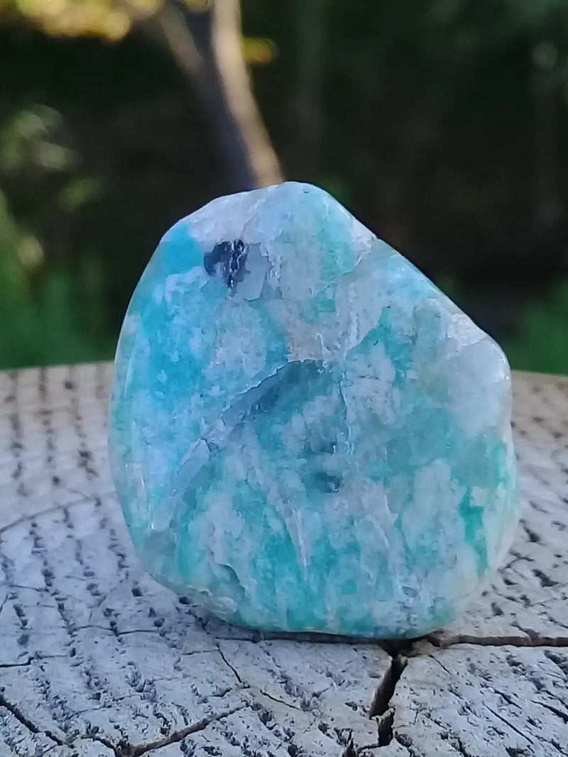 Chargez l'image dans la visionneuse de la galerie, Amazonite du Canada pierre roulée Grade A+++ Amazonite du Canada pierre roulée
