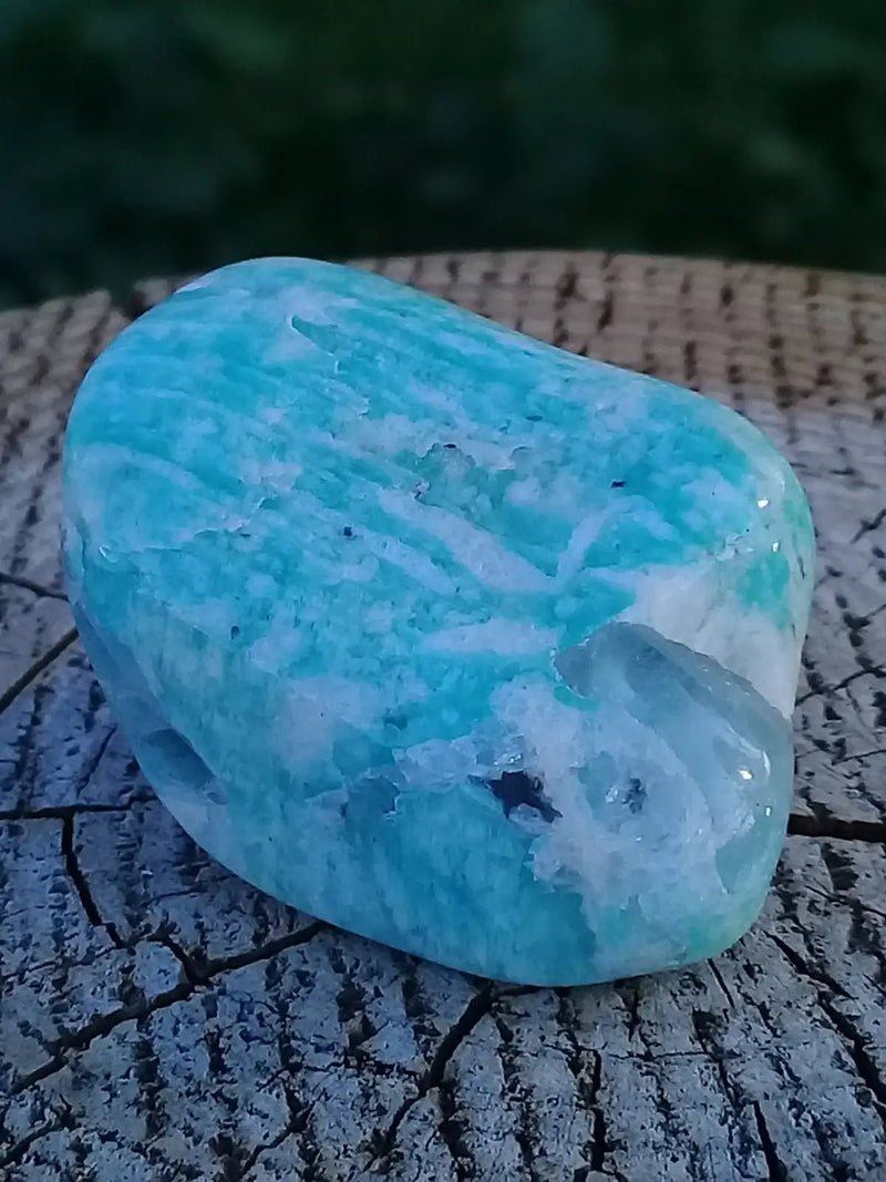 Chargez l'image dans la visionneuse de la galerie, Amazonite du Canada pierre roulée Grade A++++ Amazonite du Canada pierre roulée
