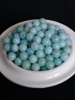 Amazonite du Pérou perle Grade A++++ Prix perle à l’unité Diamètre 8mm Amazonite du Pérou perles 8mm
