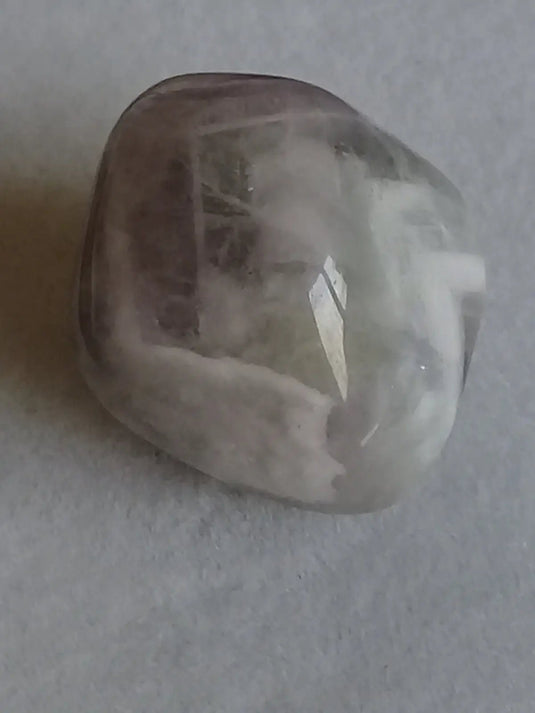 Amegreen ou Prasiolite Améthsye pierre roulée Grade A ++++ Amegreen ou Prasiolite Améthyste