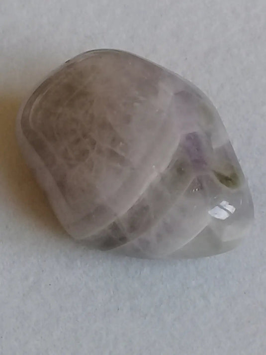 Amegreen ou Prasiolite Améthyste pierre roulée Grade A ++++ Amegreen ou Prasiolite Améthyste