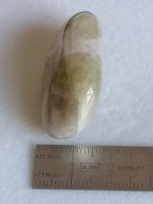 Amegreen ou Prasiolite Améthyste pierre roulée Grade A++++ Amegreen ou Prasiolite Améthyste Dans la besace du p'tit Poucet   