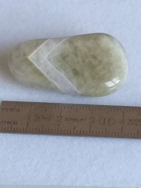 Amegreen ou Prasiolite Améthyste pierre roulée Grade A++++ Amegreen ou Prasiolite Améthyste Dans la besace du p'tit Poucet   