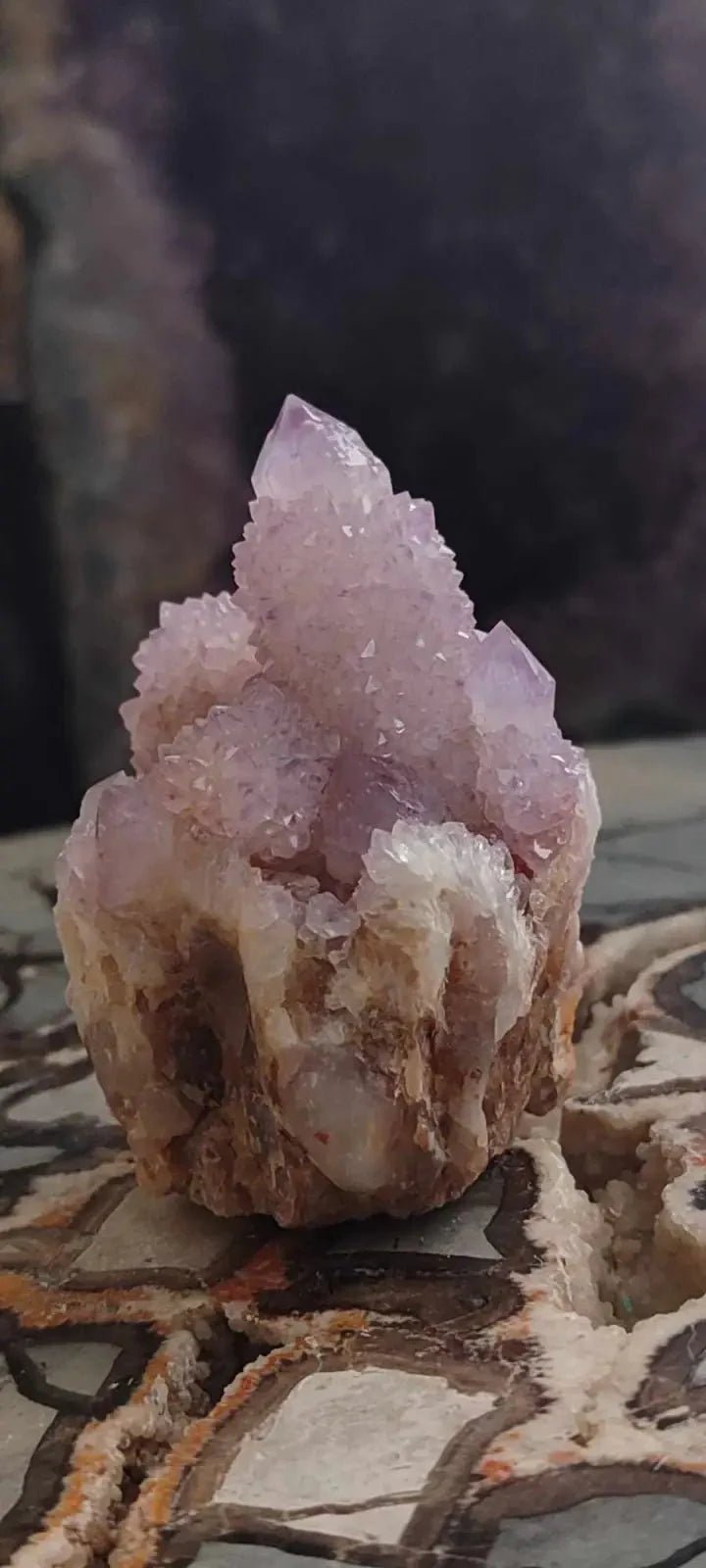 Load image into Gallery viewer, Améthyste cactus/ Améthyste esprit d’Afrique du sud - Grade Premium Améthyste cactus du Brésil
