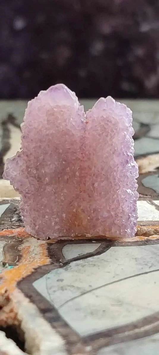 Améthyste cactus/ Améthyste esprit d’Afrique du sud - Grade Premium Améthyste cactus du Brésil