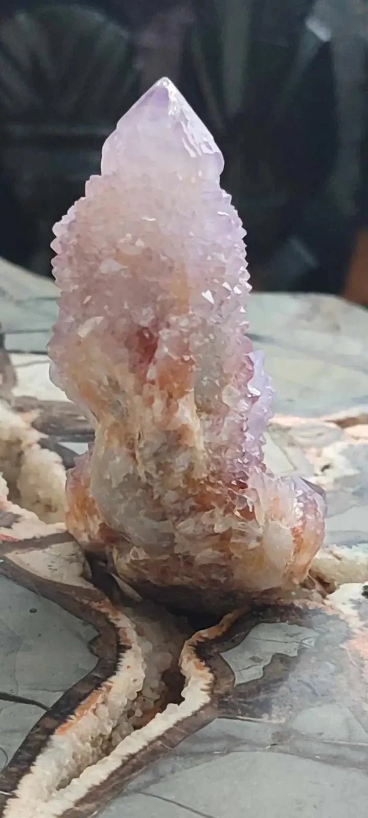 Load image into Gallery viewer, Améthyste cactus/ Améthyste esprit d’Afrique du sud - Grade Premium Améthyste cactus du Brésil
