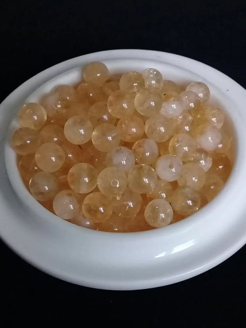 Load image into Gallery viewer, Améthyste chauffée Brésil perle Grade A++++ Prix perle à l’unité Diamètre 8mm Améthyste chauffée du Brésil perles 8mm
